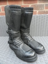 Sz 45 TCX INFINITY GORETEX ADVENTURE/WINTER LEATHER MOTORCYCLE BOOTS   sz 45 .