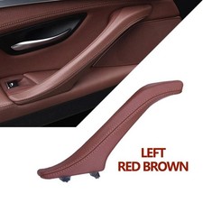Left Right Interior Passenger Door Leather Pull Handle Assembly for BMW 5 Series