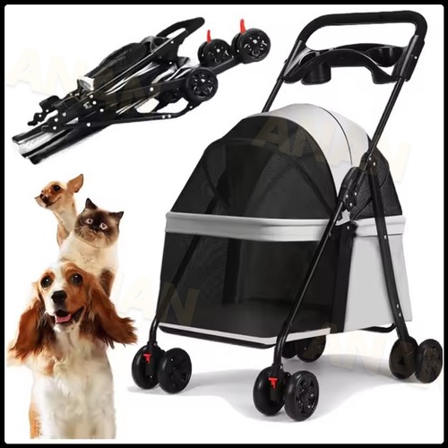 Pet travel stroller dog - pet, puppy