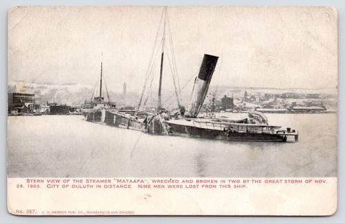 Stern view steamer mataafa - stern,