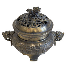 Vintage brass chinese - brass,