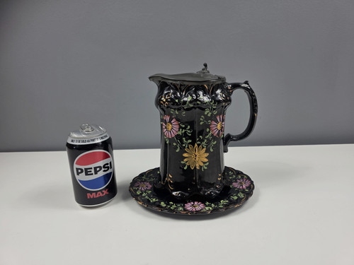 Antique jackfield black glazed - antique,
