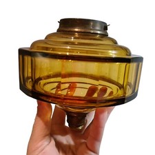 Original Victorian Amber Facet