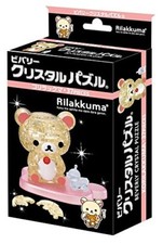 Japan  San-X Crystal 3D Puzzle Rilakkuma JAWSAW 3Type W/ TRACKING