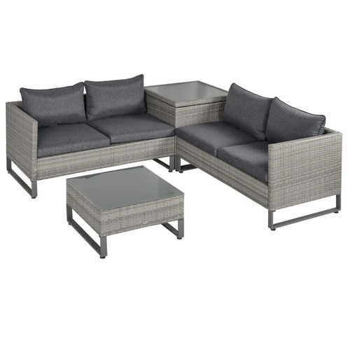 Pcs rattan wicker sofa - pcs,