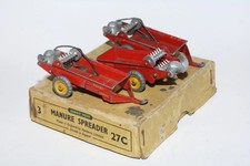 Dinky 27c Manure Spreader x 3