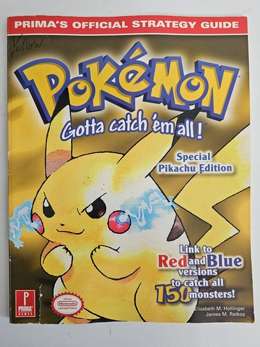 Pokemon yellow prima s - yellow, (prima's