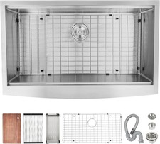 33 Inch Farmhouse Sink Front