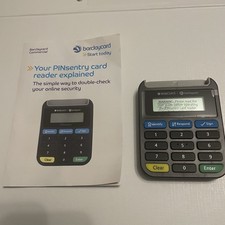 Barclays PINsentry Card Reader - Secure Online Banking - New