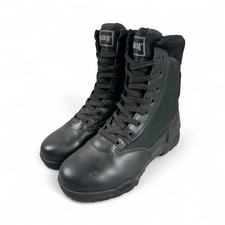 Magnum Classic CEN Black Tactical Boots Leather High Top - Size UK6