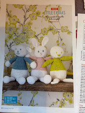 ?SELECTION KNITTING & CROCHET PATTERNS Easter Theme Toys Cakes Spring Flowers