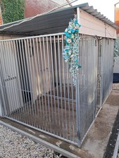 Two Thermal Walk In Dog Kennels , Fully Insulated  , Heated And Ventilated .