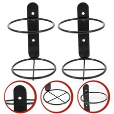 4 Pcs Wall Mounted Metal Wine