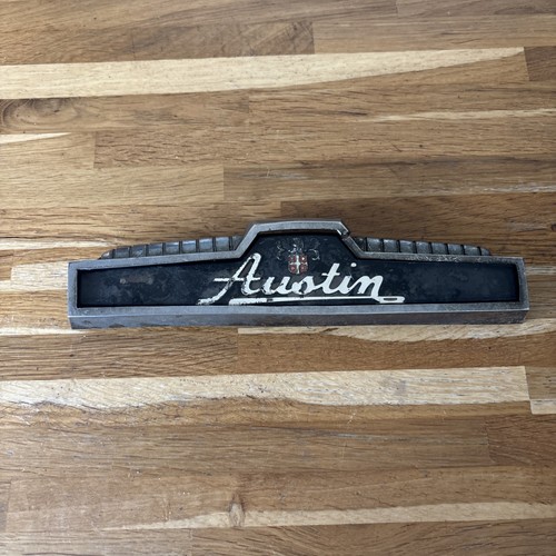 Old chrome austin front - chrome,