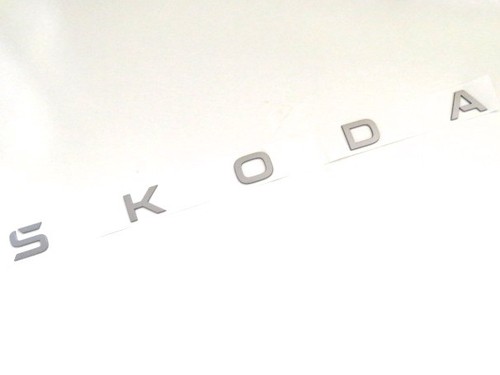 Genuine new skoda - skoda, badge