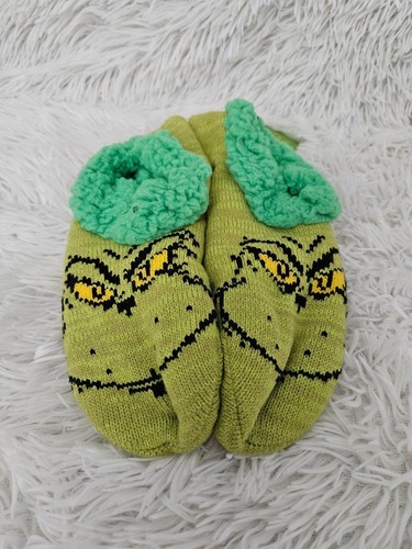 Grinch slipper socks unisex - socks,