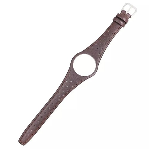 New leather watch band brown - new,
