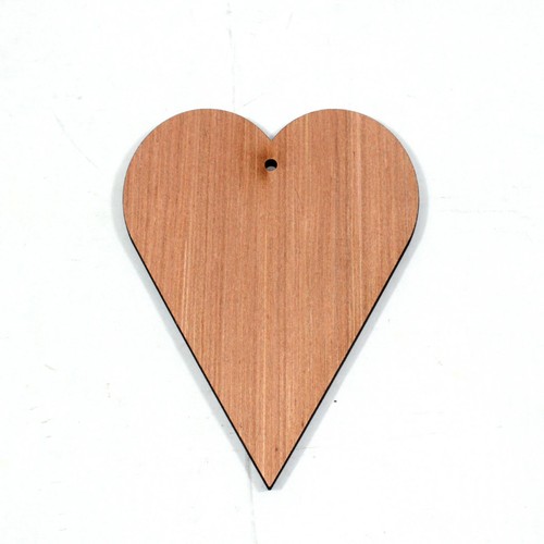 Wooden laser cut - wooden, hearts