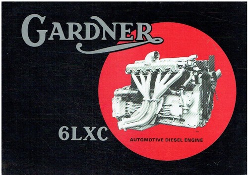 Gardner 6lxc truck diesel - gardner,