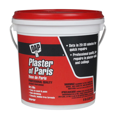 Plaster paris - plaster, mix)