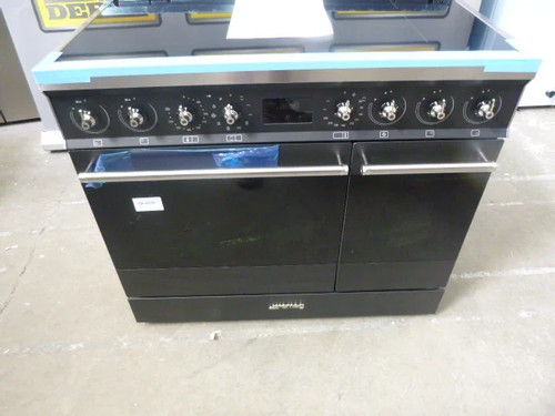 Smeg range cooker black - range,