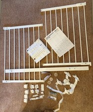 Babydan Super Flexi Fit Extending Baby Stair Safety Gate White + ADAPTER KIT