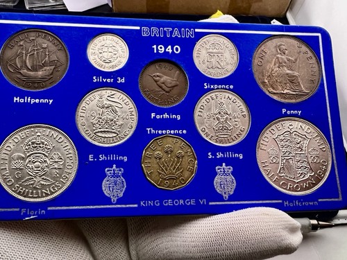 1940 silver coin - 1940, britain