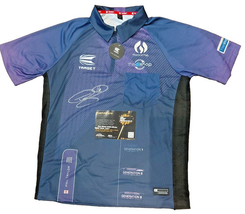 Phil taylor signed target - phil,