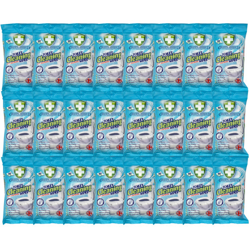 Green shield toilet cleaning - shield,