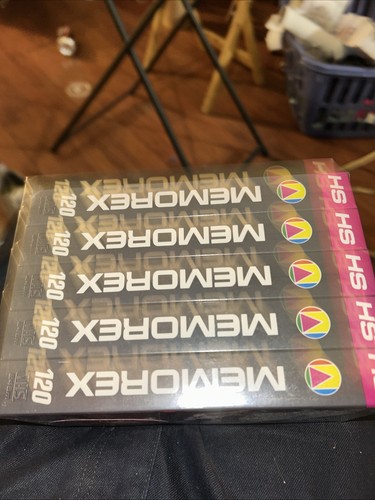 Memorex 120 vhs video blank - t-120,