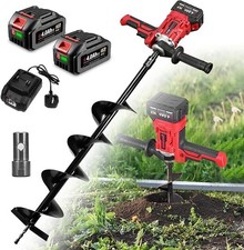 Cordless Earth Auger Fence