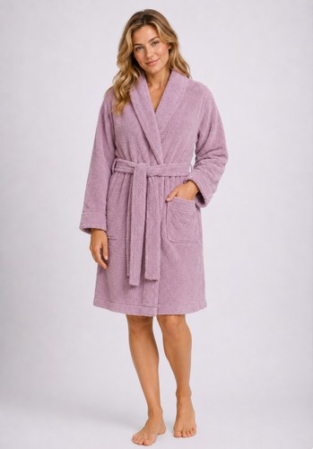 Terry towelling bathrobe - terry,