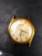 Vintage Mens Geneva Wristwatch Automatic Working Order Approx 32mm
