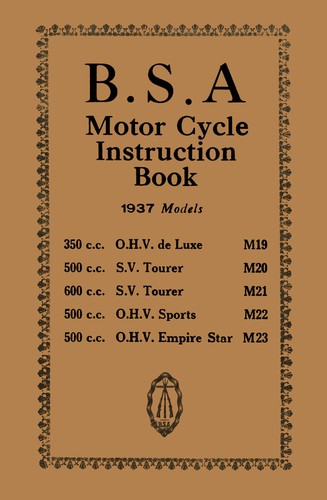 Bsa m20 m21 m22 - bsa, m23