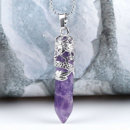 Hexagonal necklace chakra - hexagonal,