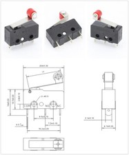 3 x Mini Micro Momentary Limit