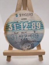 BSA Motorbike Stamped 1989 Old