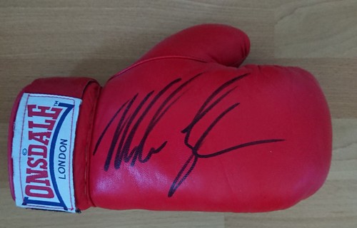 Mike tyson signed autograph - mike,