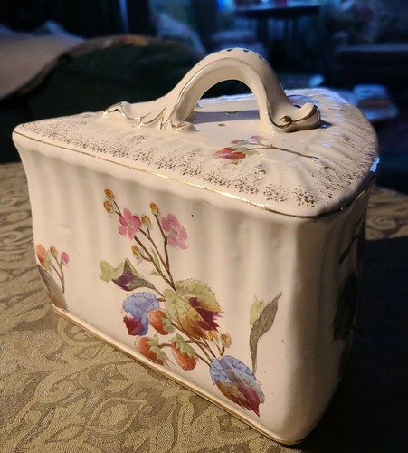 Antique large porcelain - antique, cheese