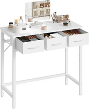 Makeup Vanity Desk with Mirror
