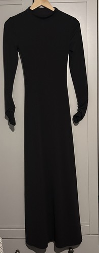 Zara backless brown maxi dress - zara,