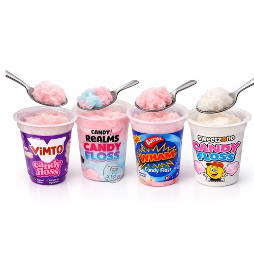 Candy floss cup 20g fresh - candy,