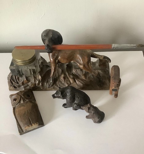 Rare black forest hound dog - rare,
