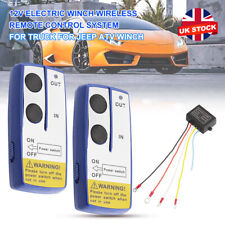 12V ELECTRIC WIRELESS WINCH REMOTE CONTROL HANDSET Heavy Duty For Truck ATV SUV