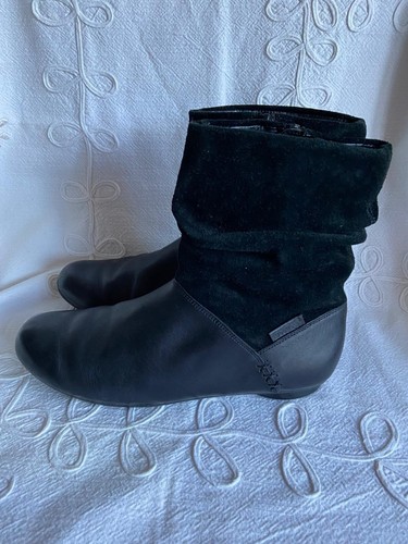 Clarks black zip ankle - ankle, boot