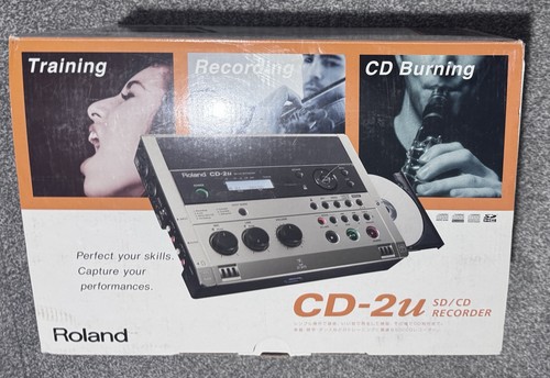 Roland cd2u recorder - cd2u, sd/cd