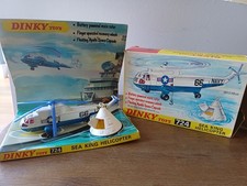 DINKY 724 SEA KING HELICOPTER WITH ORIGINAL BOX