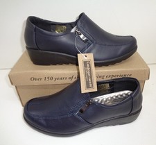Cushion Walk Ladies Navy Shoes