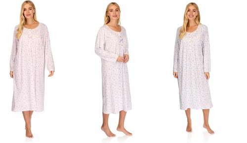 Ladies vintage blossoms long - ladies,