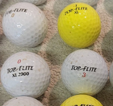 30 Top Flite golf balls -